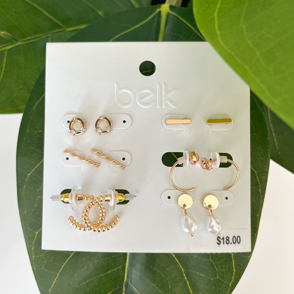 Belk Gold Earring Collection